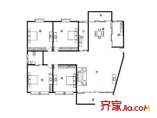 海潮小區(qū) 戶型圖