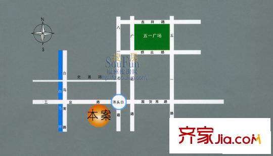 格林蘭錦交通圖