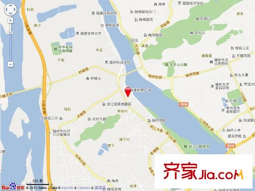 福建聯(lián)通花園交通圖