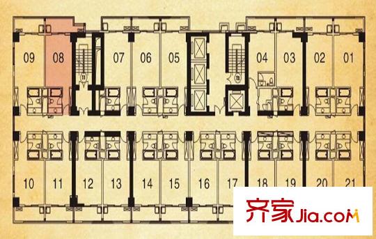 福鐵大廈戶型圖戶型圖6 