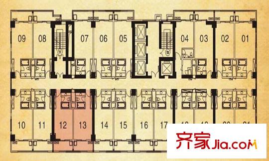 福鐵大廈戶型圖戶型圖7 
