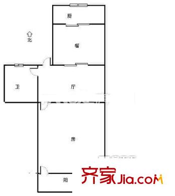 福祥社區(qū) 1室戶型圖