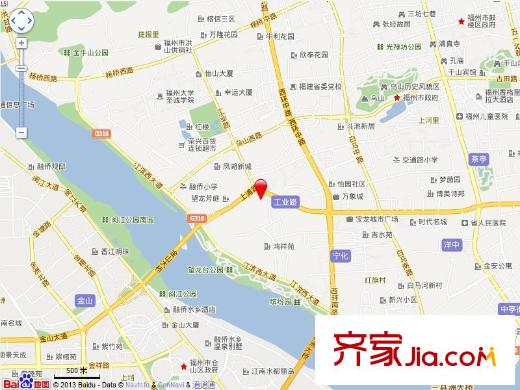福祥社區(qū)交通圖