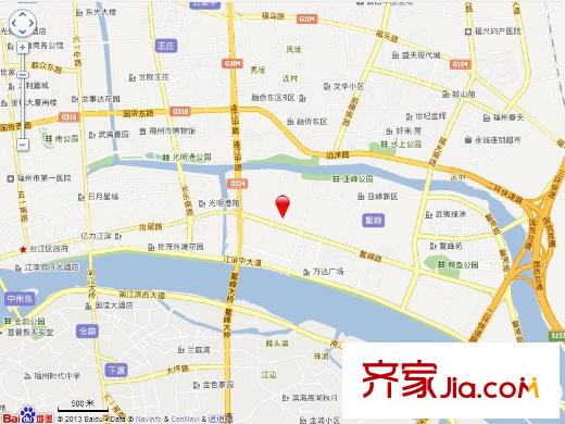 光明港新村交通圖