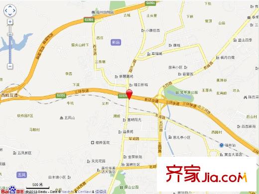 浮村新村交通圖