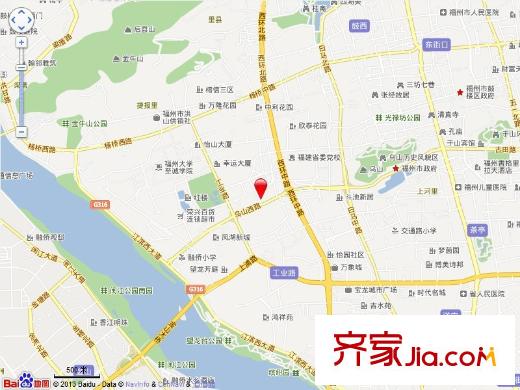 福三小區(qū)交通圖