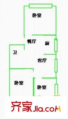 桂枝里新村 戶型圖