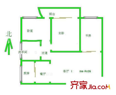桂枝里新村 戶型圖