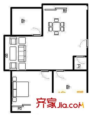 福興樓 戶型圖