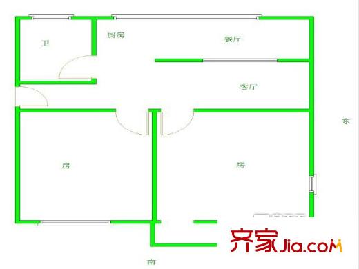福日單位宿舍戶型圖