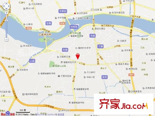 電臺宿舍(朝陽路)交通圖