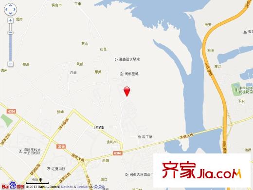 春江御園交通圖