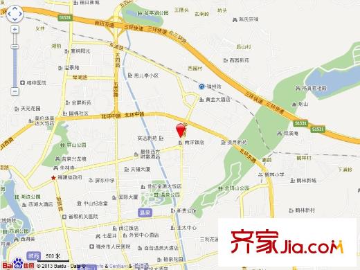 彩虹鋪景交通圖