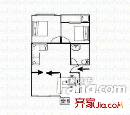 蒼霞新城嘉華苑 戶型圖