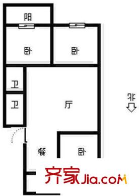 白馬橋永興樓 戶型圖