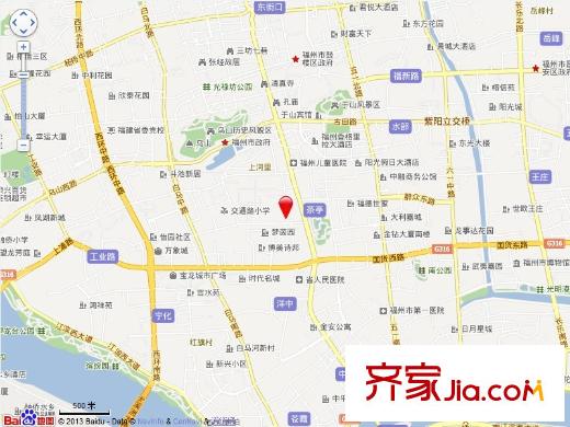 百福苑交通圖
