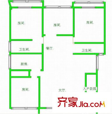 展企大廈 戶型圖