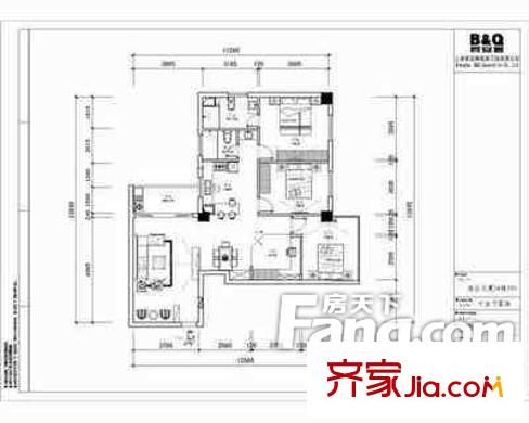 展企大廈 戶型圖