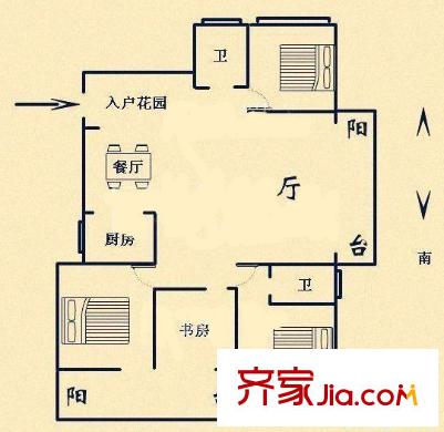 鄭安新苑 戶型圖
