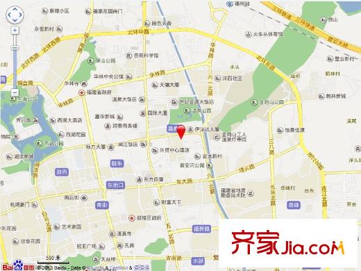 怡泉花園交通圖