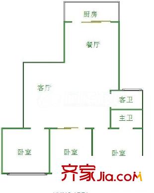 怡泉花園 戶型圖
