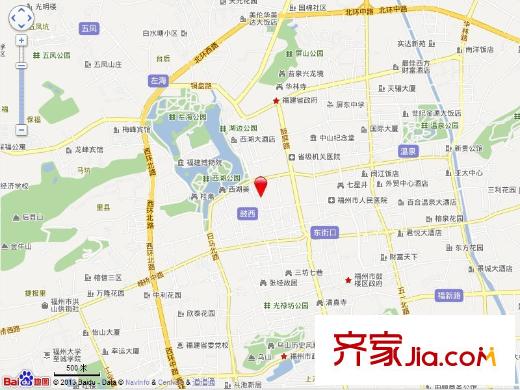 天怡花園交通圖