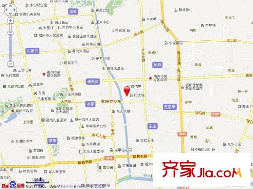 天城小區(qū)交通圖