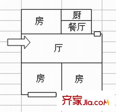 石鼓觀鰲遠(yuǎn)西小區(qū) 3室 戶(hù)型圖