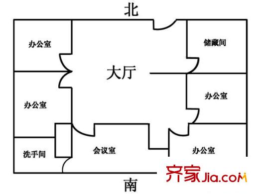 新都會花園廣場 5室 戶型圖