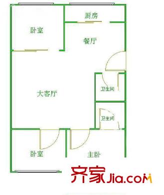 祥業(yè)花園 戶型圖