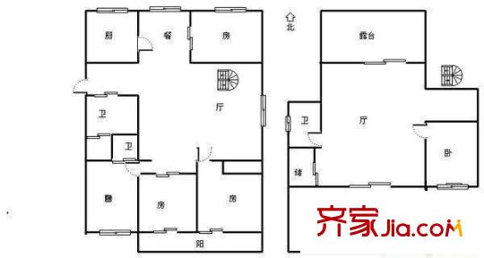 洋安公寓 戶型圖
