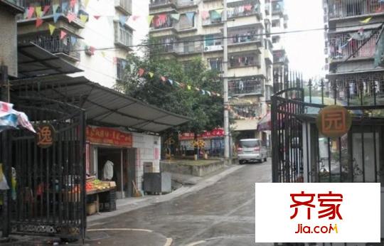 逸園住宅小區(qū)外景圖 