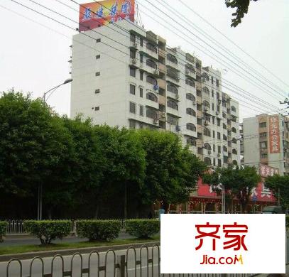 省藍(lán)建宿舍外景圖 