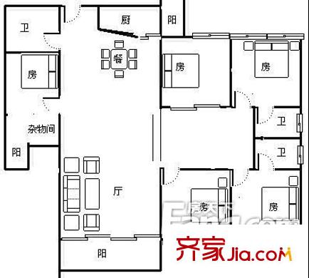 實(shí)達(dá)皇冠 戶型圖