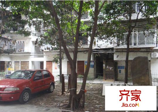 省輕工業(yè)安裝公司宿舍外景圖 