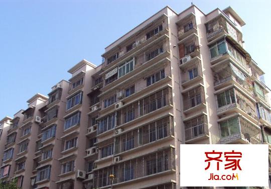 省電建二公司西苑生活區(qū)外景圖 