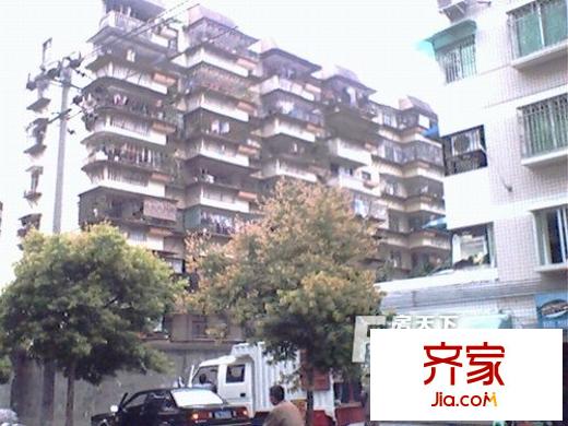 省建材茶園路單位宿舍外景圖 