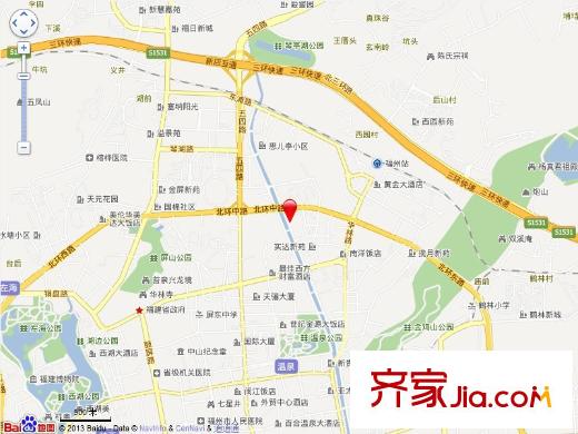 省建材茶園路單位宿舍交通圖