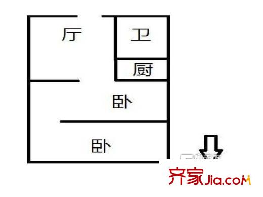 雙豐新村 戶型圖