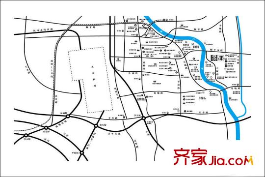 易郡交通区位图