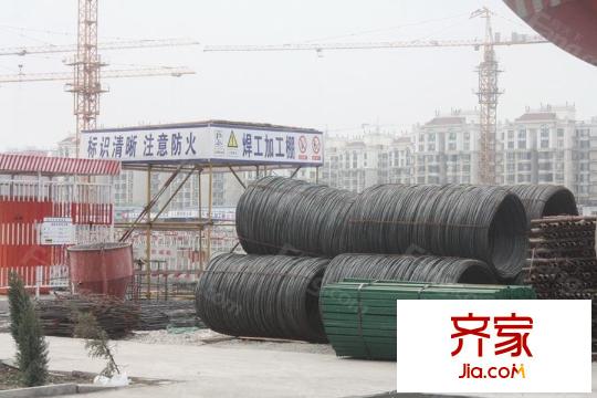 中国铁建通瑞嘉苑施工现场2015.06