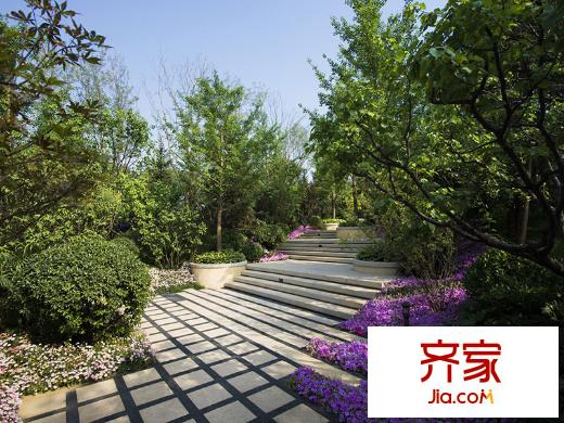 龙湖双珑原著售楼处绿化2013.5