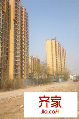 住总万科・北华府道路2015.03