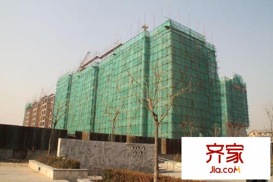 北京奥林匹克花园施工09.11