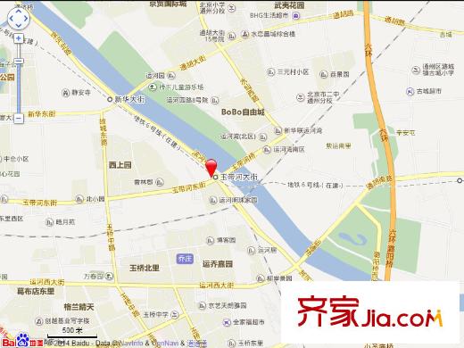 通州富力中心电子地图