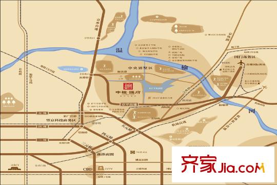 中粮・瑞府区位