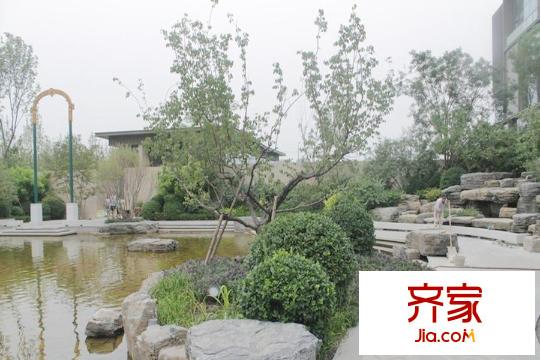 通州富力中心售楼处水系2015.7