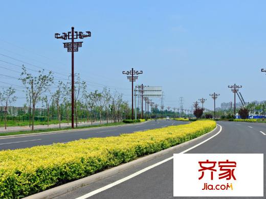金第万科・金域东郡周边道路2013.8