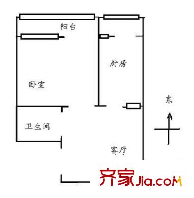 双龙南里 户型图