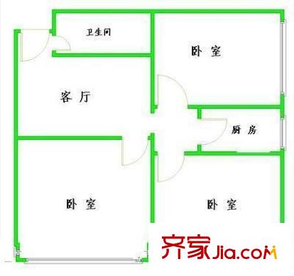 双龙南里 户型图